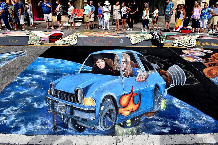 This artist was ready to 