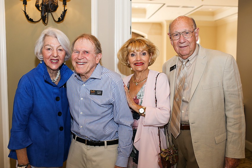 Rosalie and Charles Pierce, Karen Richard Iezzi and Bob Heck