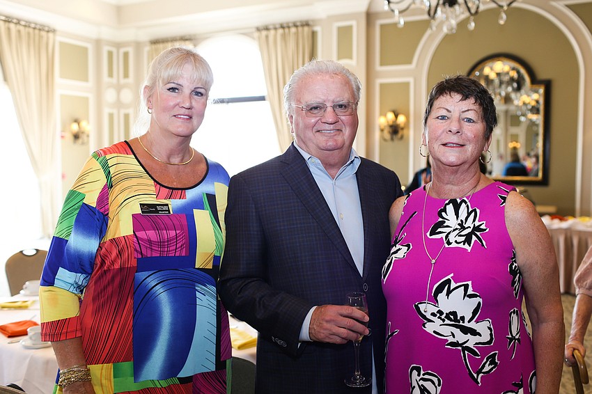 Kathleen Gallison with Paul and Trish Galioto