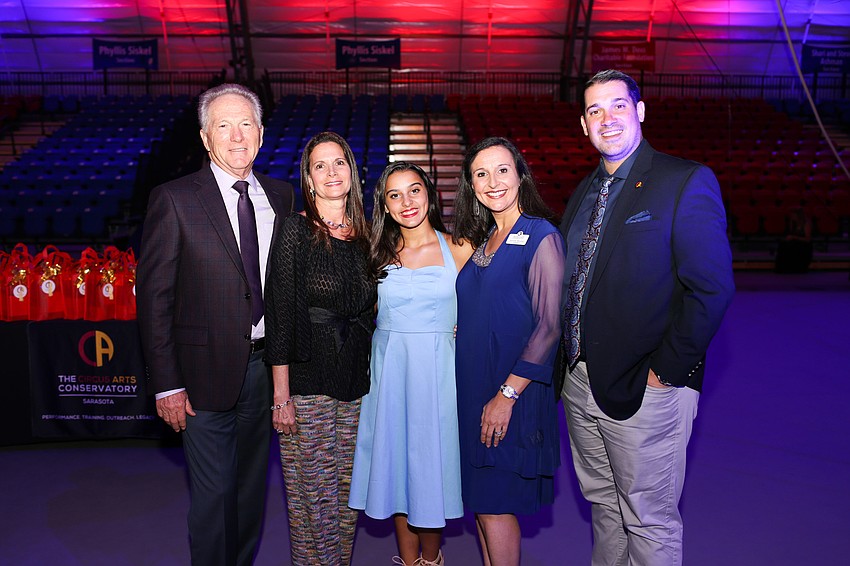 Peter Swain, Marcia Jean Taub and Emma, Jennifer and Ryan Mitchell