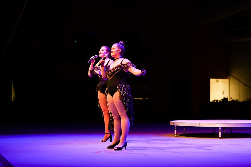 The Ring Mistresses took the stage first.