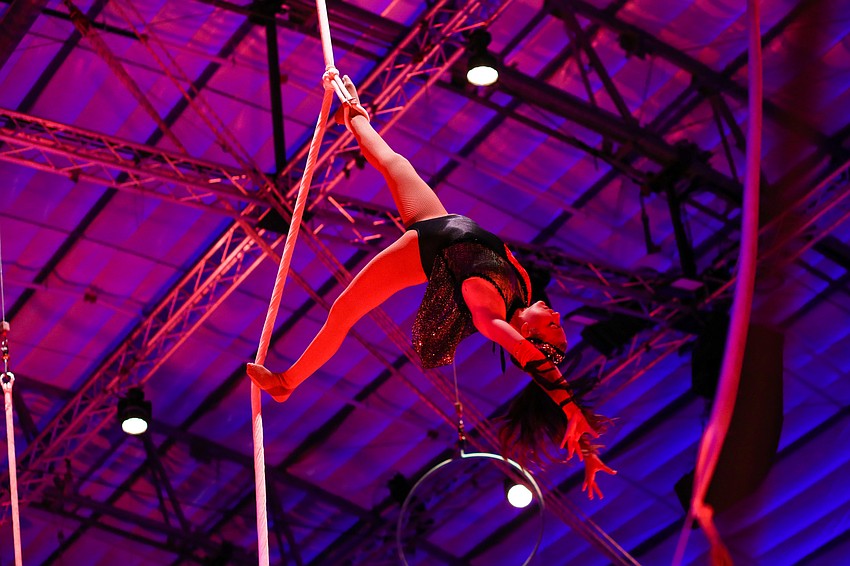 The second performance was the Spanish Rope.