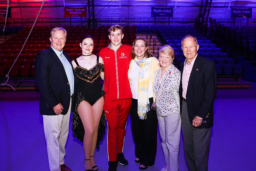 Bill, Grace, Tommy, Christine, Carolyn and Bob Johnson