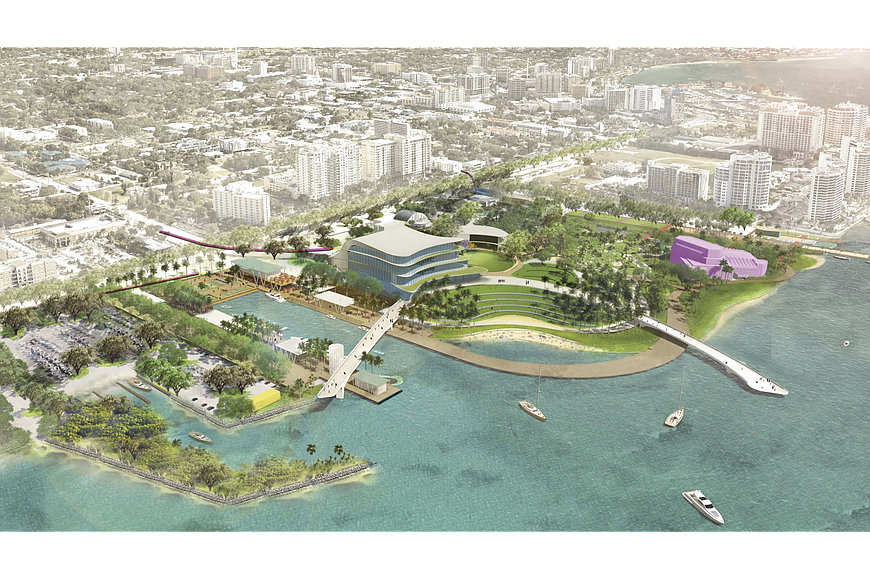The Sarasota City Commission will once again consider an agreement with the Bay Park Conservancy to manage the 53 acres of bayfront surrounding the Van Wezel Performing Arts Hall.