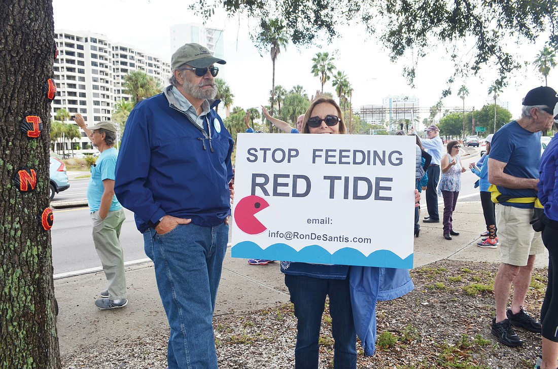 The 2018 red tide bloom prompted action both by grassroots groups and politicians.