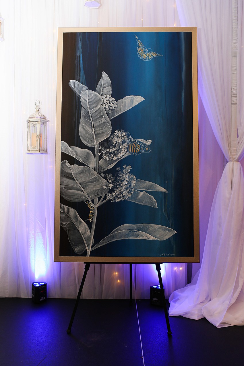 Clara Reynardus de Villanueva donated her painting, 