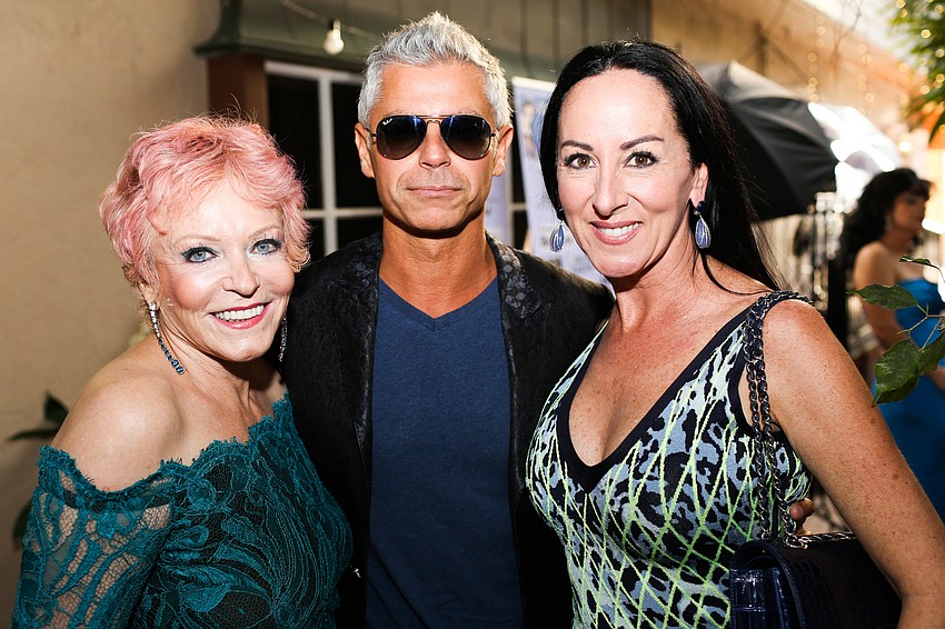 Elisabeth Waters with Marko Radisic and Ashley Kozel