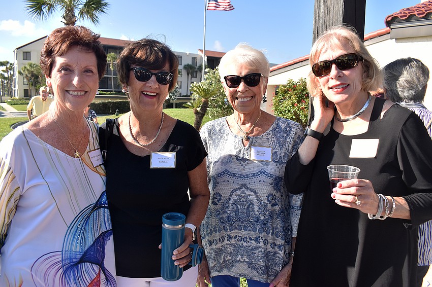 Betty Lou Miccio, Pat Lundy, Roselyn Erickson and Lisle Casper