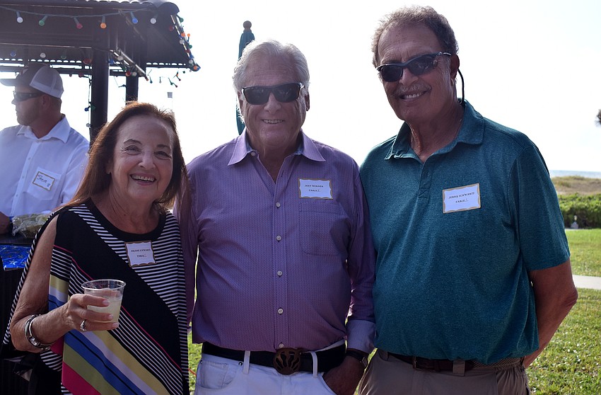 Arlene Schwartz, Jeff Werner and Jerry Schwartz
