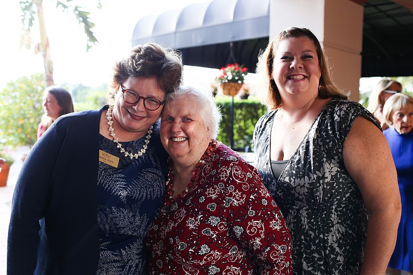 Amanda Stiff, Sally Faron and Barb Bullock
