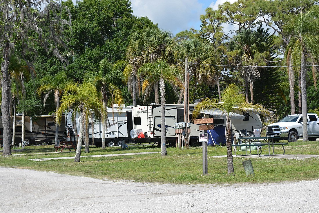 Linger Lodge currently is approved for 104 RV sites.
