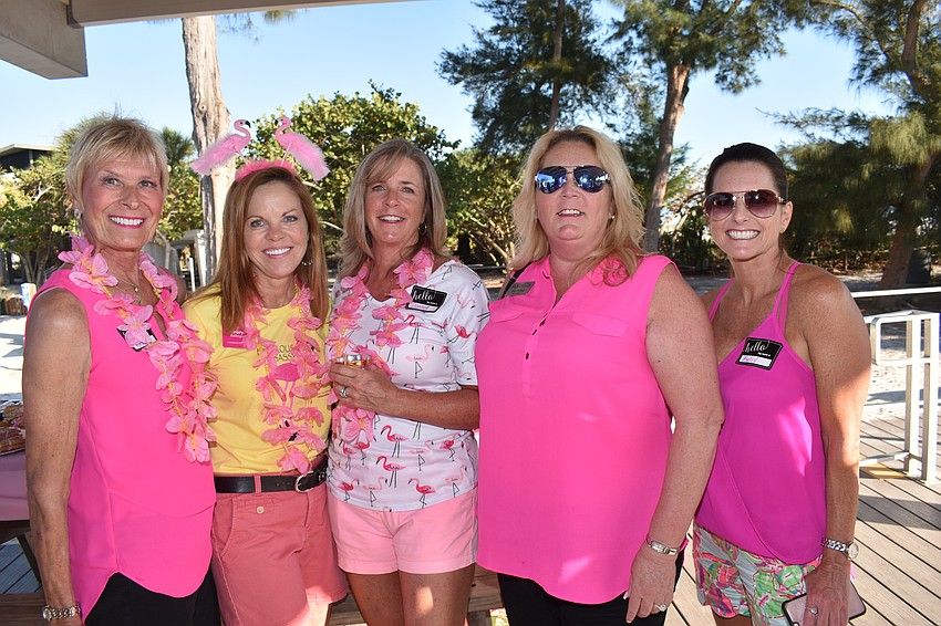 Karen Johnson, Cheryl Ballinger, Donna Silvestri, Tina Darling and Kelly G. Saba
