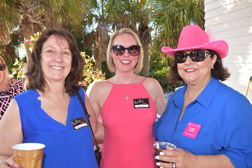 Tina Cooper, April White and Cindy Balliette