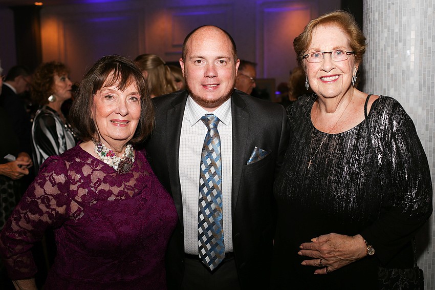 Joan Zacchini, Chris Mitchell and Mary Elizabeth Carey