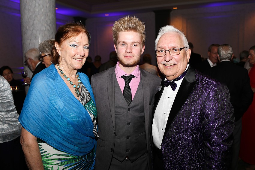 Olivia Swaan, Luca Stine and Managing Director John Alan Fischer