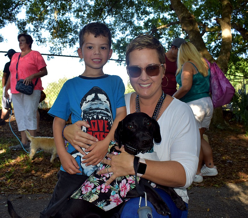 Allison and Henry Phinney are loving life with their dachshund-lab mix Louie.