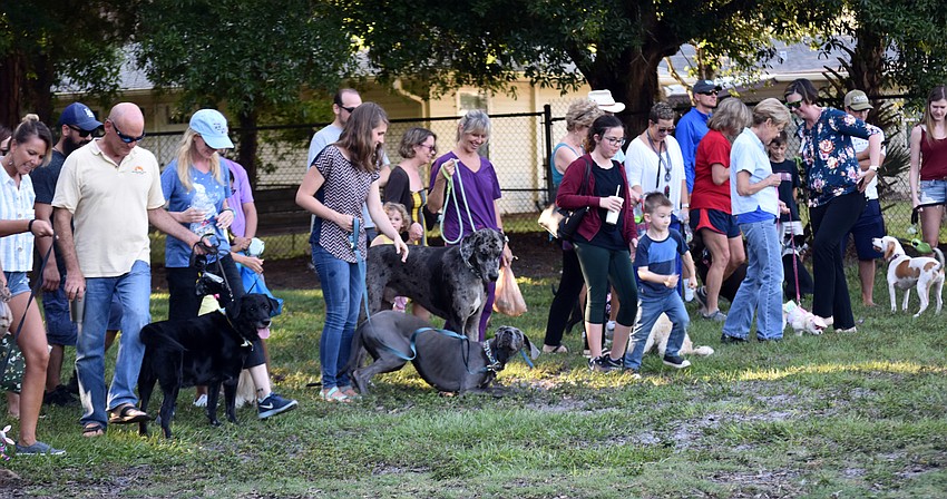 Egg hunt participants can't wait to get started.