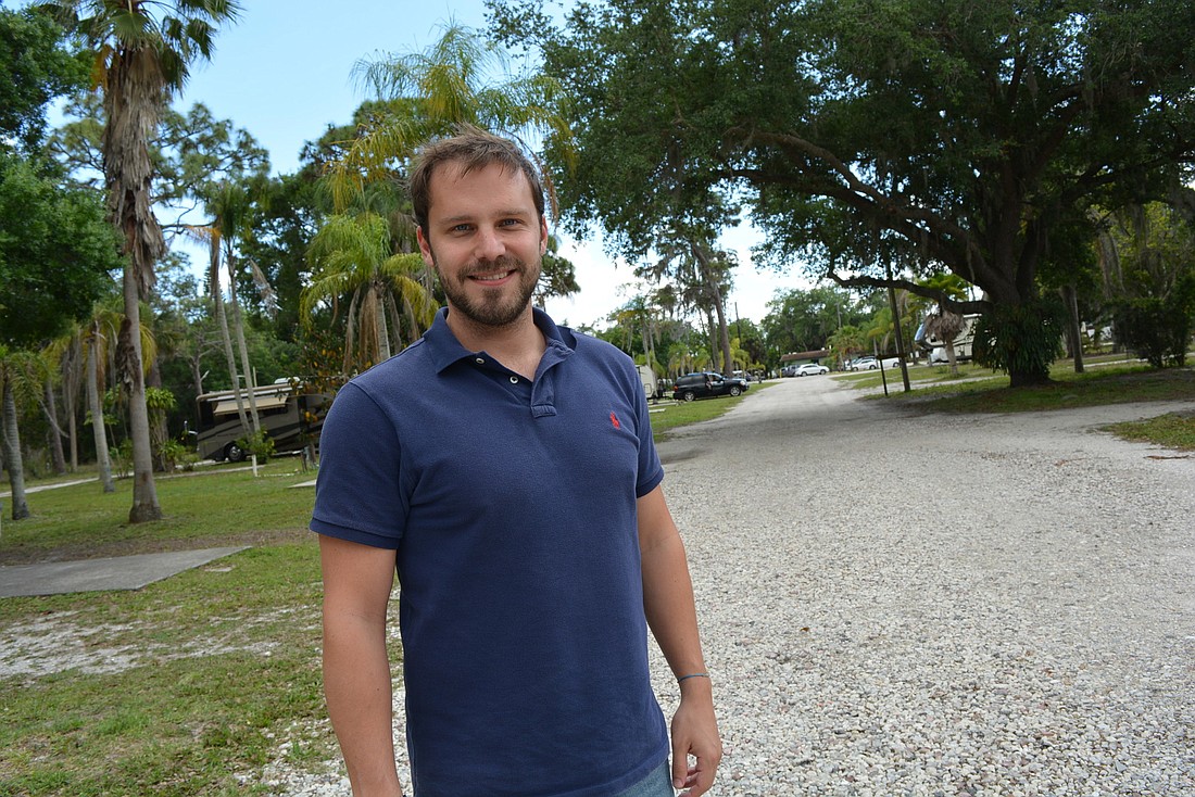 Linger Lodge Project Manager Philipp Hartl said the goal is to replace aging infrastructure and modernize the RV park.