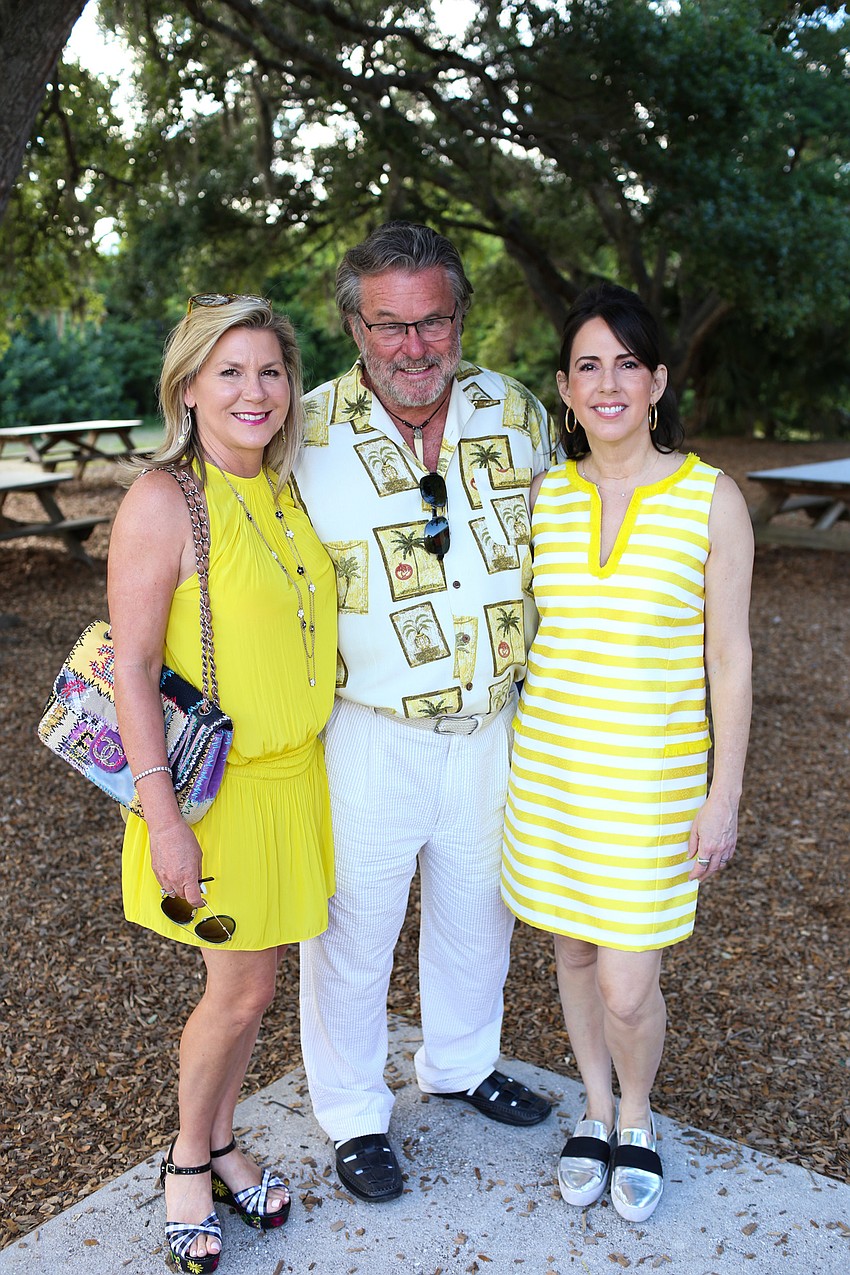 Tammy and Richard Karp with Clara Reynardus de Villanueva
