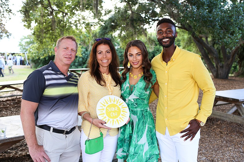 Aaron and Andrea Rutsky with Co-Chairs Alysha and Jeremy Shelby