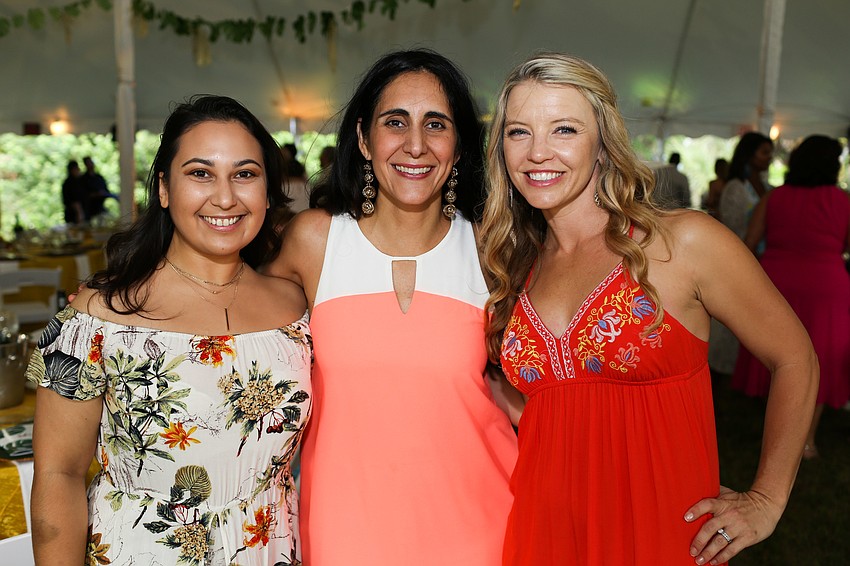 Danielle Dickerson, Leymis Bolaños Wilmott and Jeanne Bosmeny