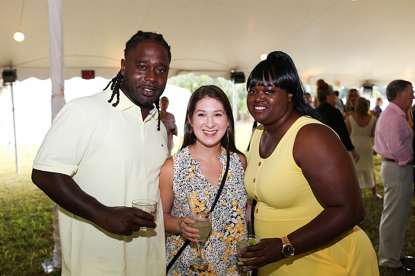 Keron Gordon, Rachel Yonker and Toquya Jones