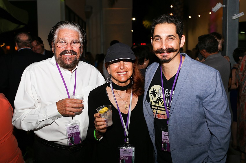 Richard, Betty and Shaun Greenspan