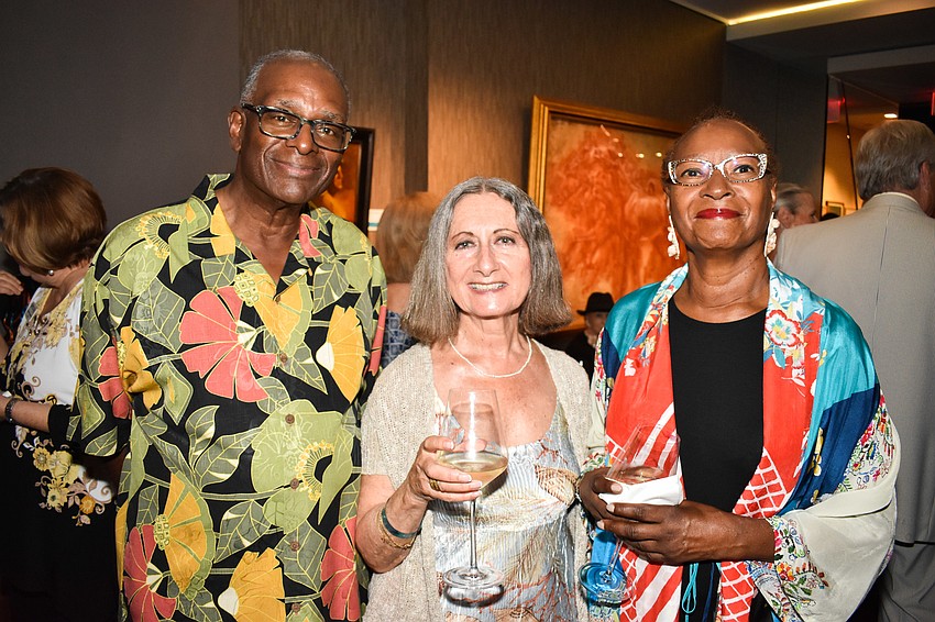 Gary Giscombe, Penelope Kingman and Bernice Giscombe