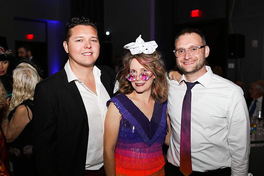 Alfonso Murillo with Laura and Dana Berrett