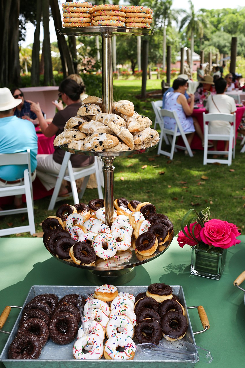 Five-O donuts served sweet treats.