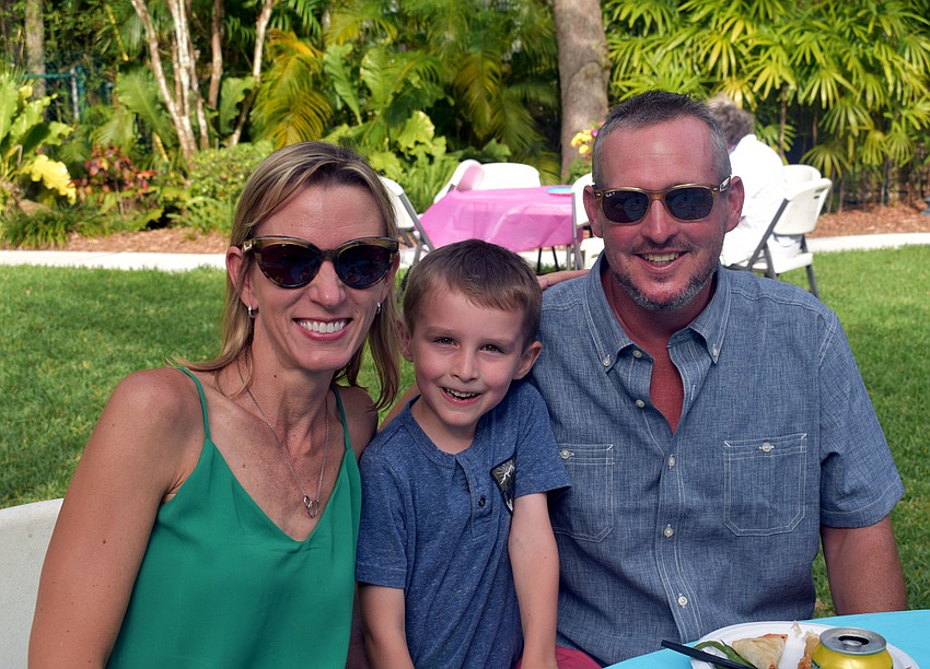 Kerry, Finn and John Shkor