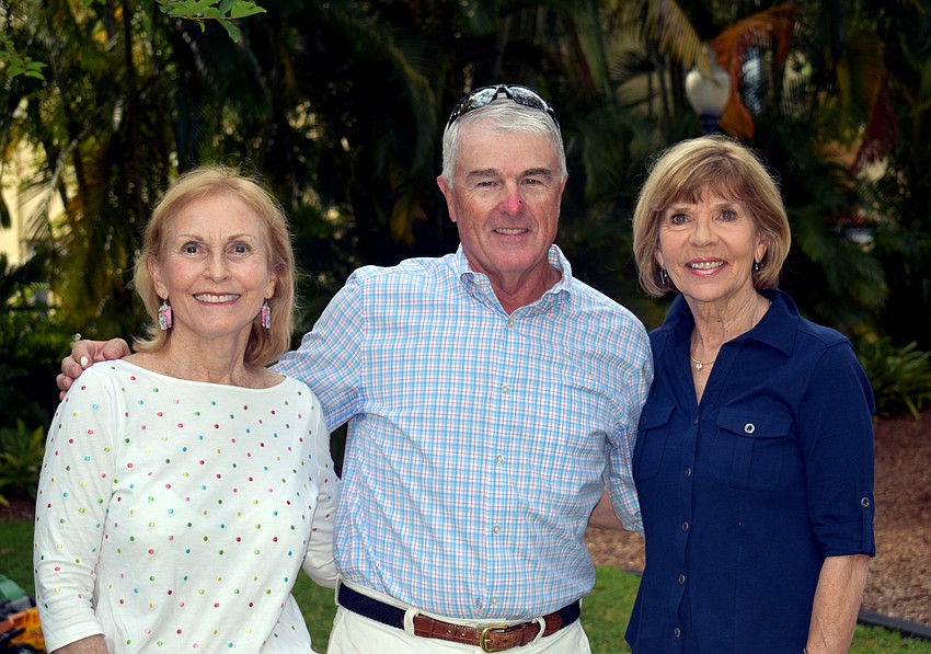 Cynthia McMullin, Laurel Park Neighborhood Association Vice President Don Baillie and Cathy Bailiie