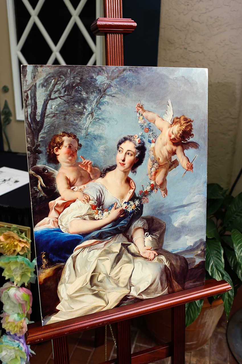 Louise Élisabeth, Madame la Princesse de Conti, as Venus, Noël Nicolas Coypel, 1731, oil on canvas.