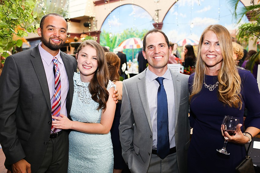 Tim Thomas, Abbie Reese and Brian and Erika Foster
