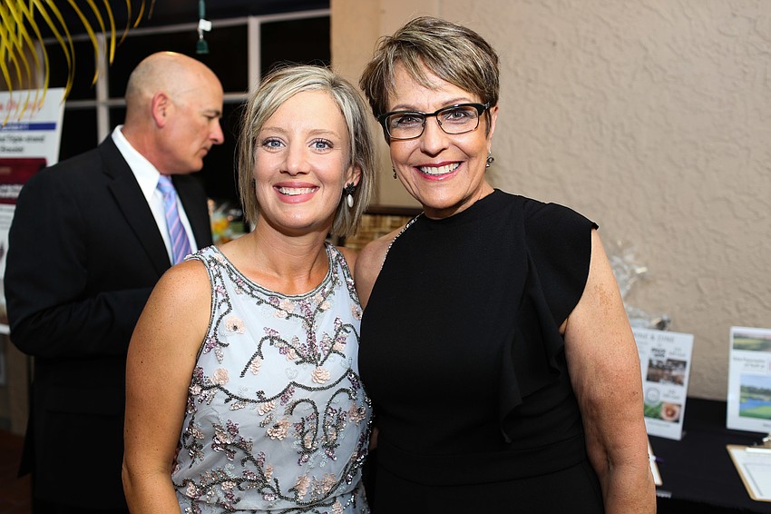 Co-Chairwoman Angela Abrams and Bev Devine