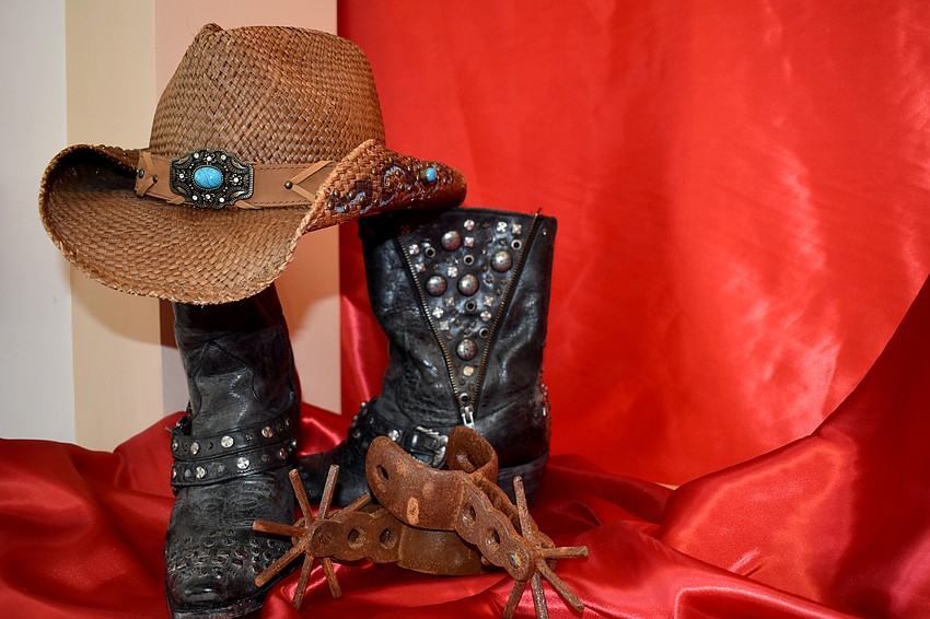 The theme of the night was “Boots 'n' Bling.”