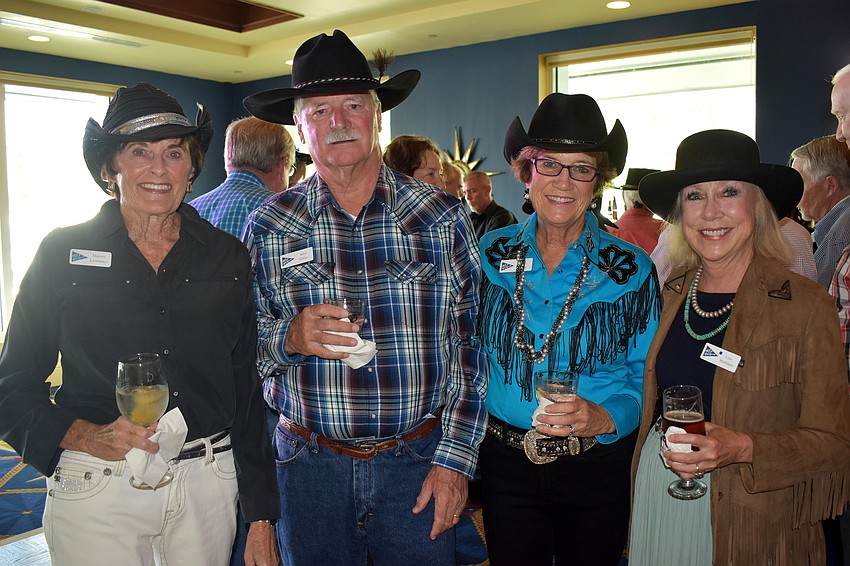 Marnie Lawrence, Whit and Cade Sibley and Lisa Markham
