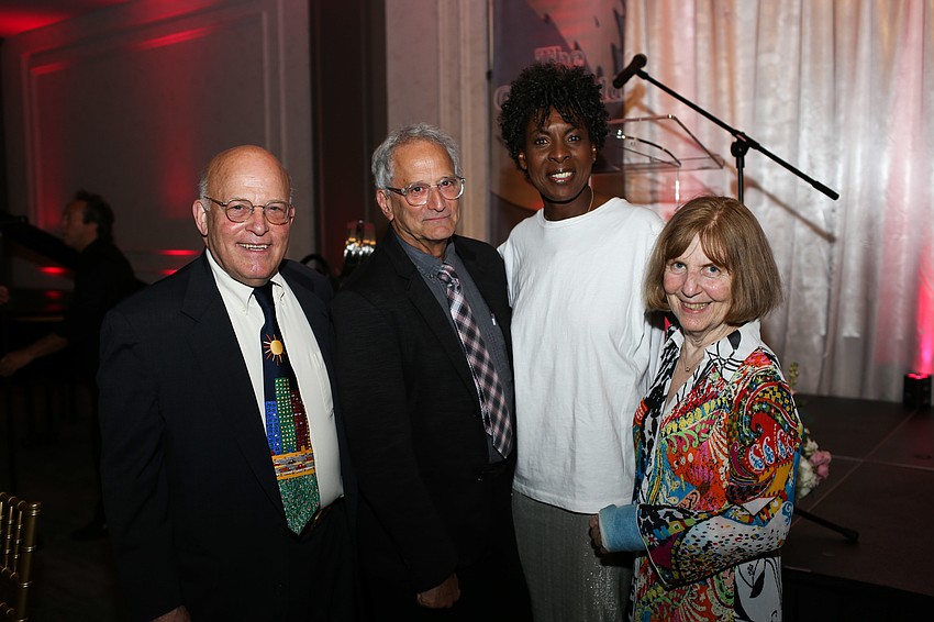 Bill Greenfield, 2017 Prize Recipient David Burnett, 2019 Prize Recipient Helga Davis and Joni Greenfield