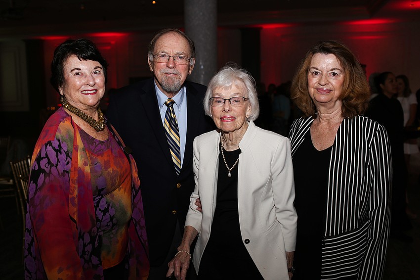 Susan Brainerd, Alan Quinby, Bev Koski and Carole Crosby