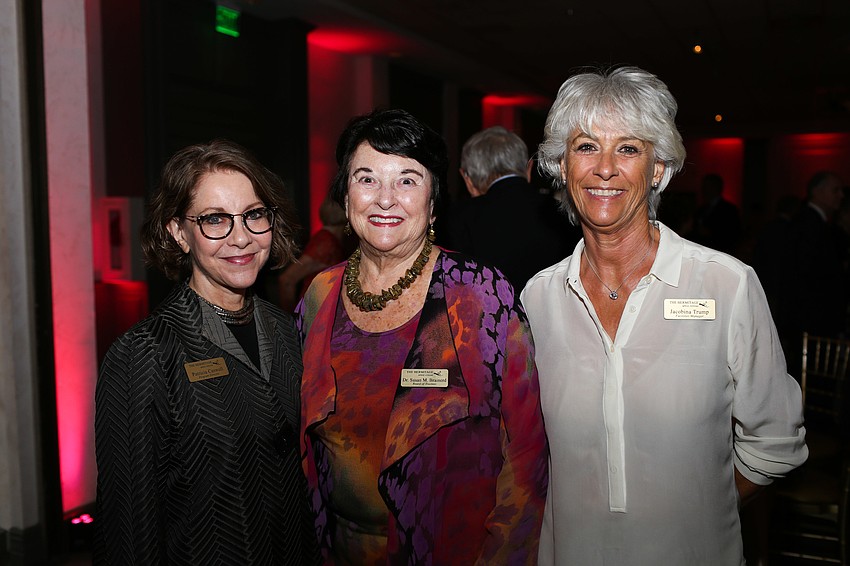 Patricia Caswell, Susan Brainerd and Jacobina Trump