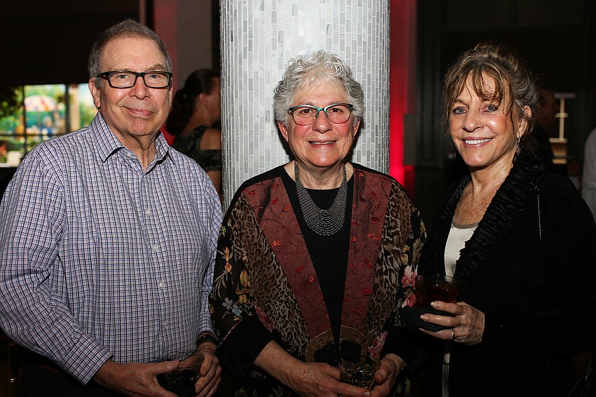 Larry and Arlene Dunn with Mary Davenport