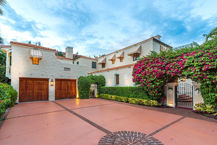 The house also features a one-bedroom casita guest house over the garage.