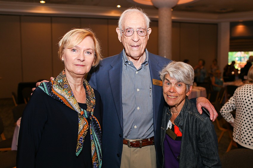 Jean  Volpe, Richard March and Mercedita O'Connor