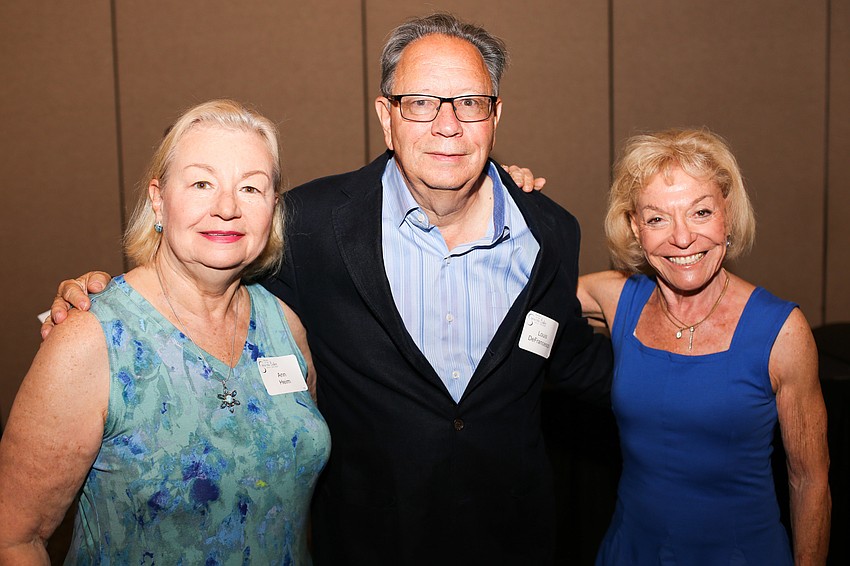 Ann Heim, Louis DeFrancesco and Micki Sellman