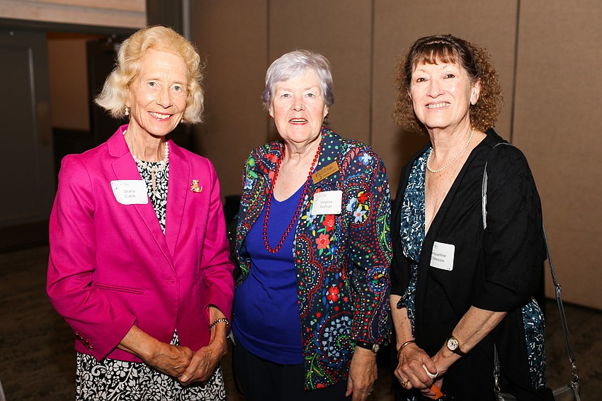 Diana Cable, Virginia Tashian and Jacqueline D'Alessio