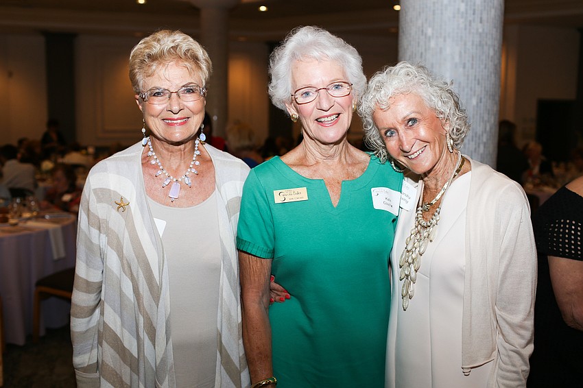 Joan Mathews, Katie Couchot and Sandy Cowing