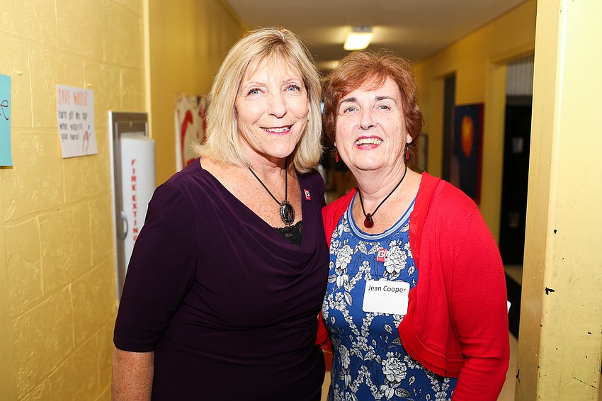 Carol Butera and Jean Cooper