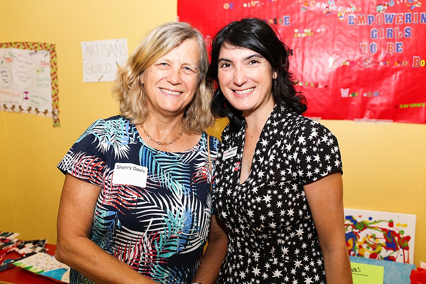 Sherry Davis and Hermione Gilpin