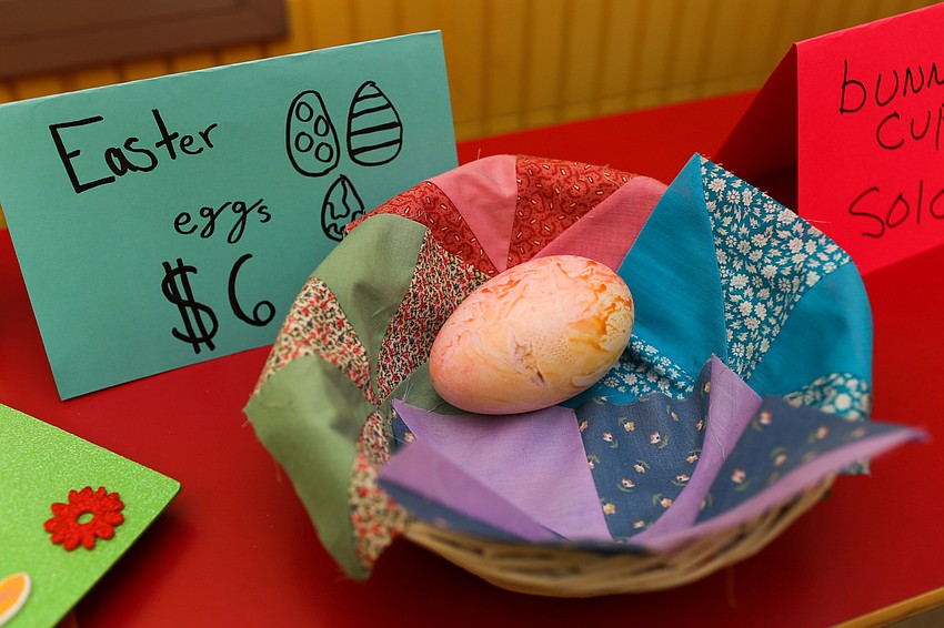 Guests used Girls Inc dollars to shop the Dream Weaver Market.