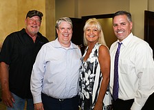 Co-Chairman Rick Rossiter, Stanley Eding, Executive Director Lucy Nicardi and Co-Chairman Greg Lineham